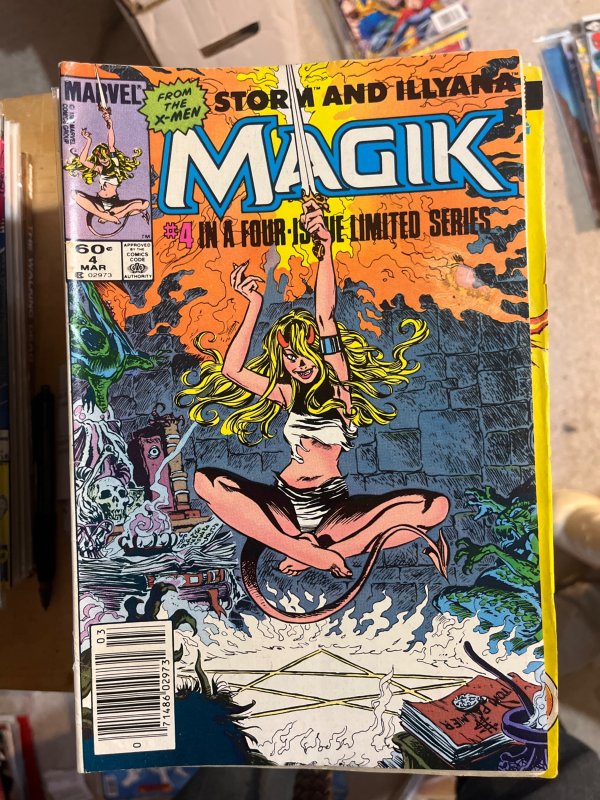 Magik (Storm and Illyana Limited Series) #4 (1984)