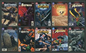 Batman Legacy (10 Issue SET) /  9.4 NM - 9.6 NM+ (2nd Print)     1996