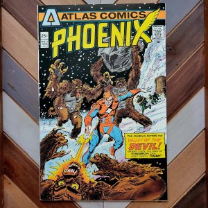 PHOENIX #3 NM (Atlas 1975) HIGH GRADE | 1st App DARK AVENGER, Sal Amendola Cover