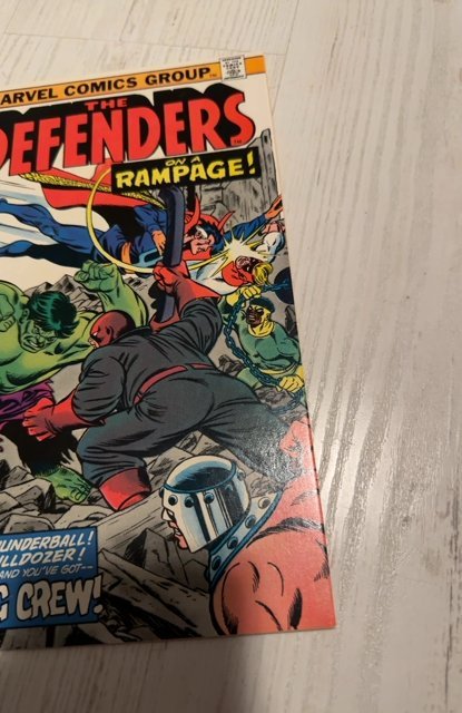 Defenders #18 origins  and 1st wrecking crew VF