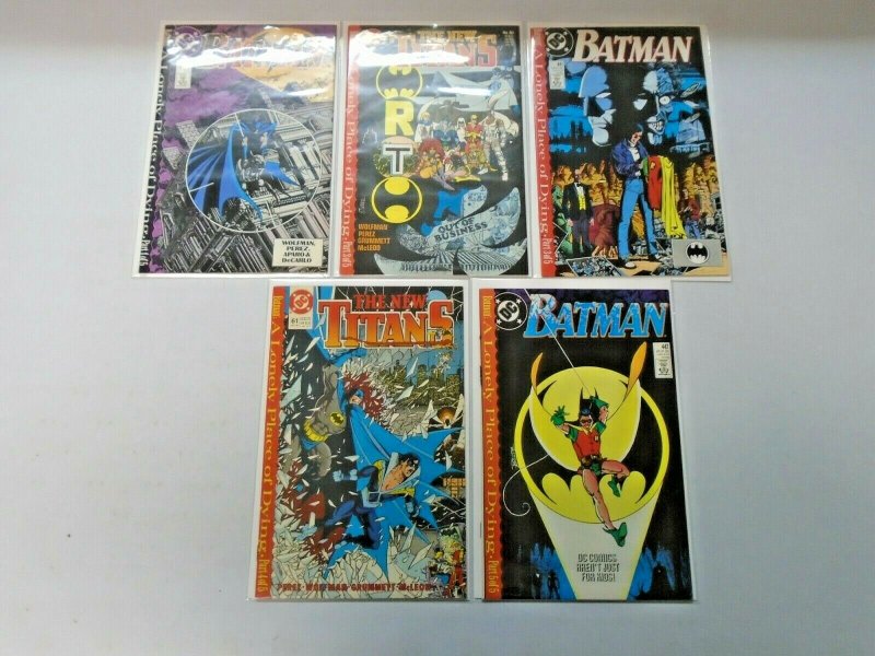 Batman: A Lonely Place of Dying 5 Different Average 8.0 VF (1989)