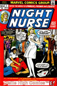 NIGHT NURSE (1972 Series) #1 Very Good Comics Book