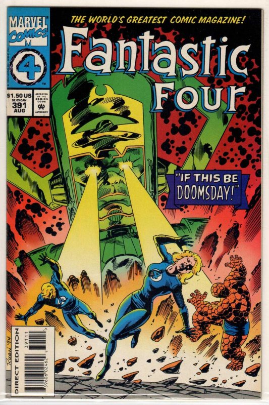 Fantastic Four #391 Direct Edition (1994) 9.6 NM+