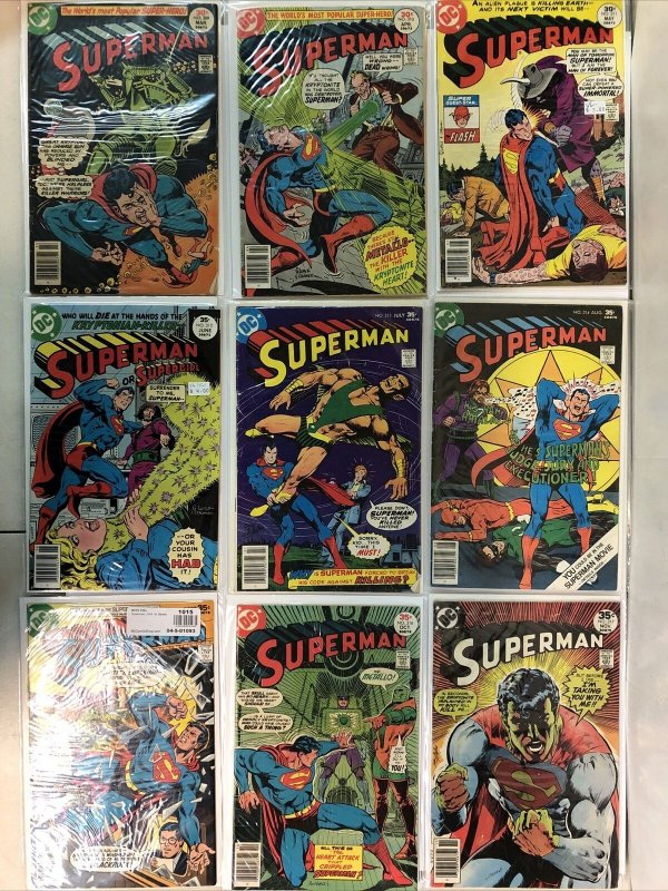 Superman (1976) Complete Set # 300-349 (VF/NM) The Line Of DC Super-Stars