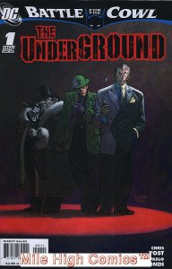 BATMAN: BATTLE FOR THE COWL - THE UNDERGROUND (2009 Series) #1 Fair Comics 