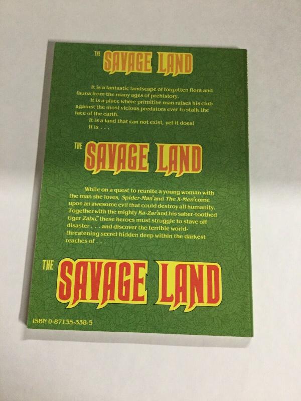 The Savage Land Nm Near Mint Marvel Comics SC TPB