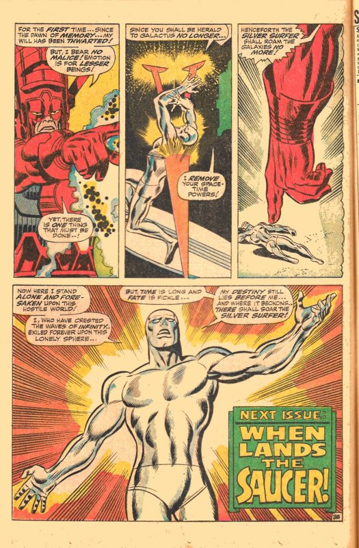 SILVER SURFER #1 (Aug1968) 8.0 VF  Buscema! Colan! • Iconic 1st Issue!