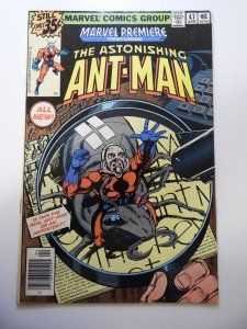 Marvel Premiere #47 (1979) 1st App of Scott Lang as Ant-Man! FN Condition
