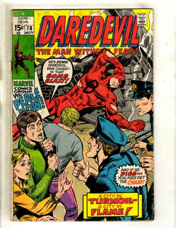 Daredevil # 70 GD Marvel Comic Book Karen Foggy Hell's Kitchen Defenders HY1