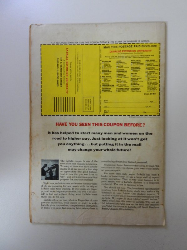 The Avengers #118 (1973) VG condition 1 spine split