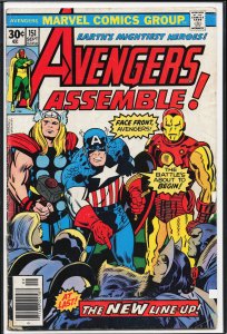 The Avengers #151 (1976) The Avengers [Key Issue]