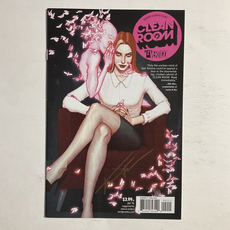 Clean Room 2 2016 Signed by Jenny Frison DC Comics Vertigo NM near mint