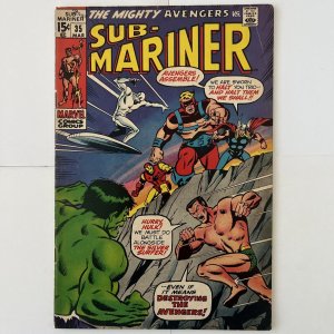 Sub-Mariner # 35 2nd Appearance Prelude Defenders. Hulk/Silver Surfer/Avengers?