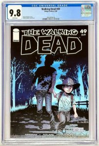 The Walking Dead #49 Image 2008 CGC 9.8 Kirkman Adlard Top Census Grade