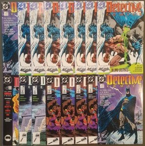 DETECTIVE COMICS LOT (1989)