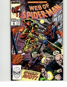 Web of Spider-Man #56 (1989) Spider-Man