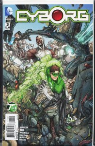 Cyborg #3 Green Lantern Cover (2015) Cyborg