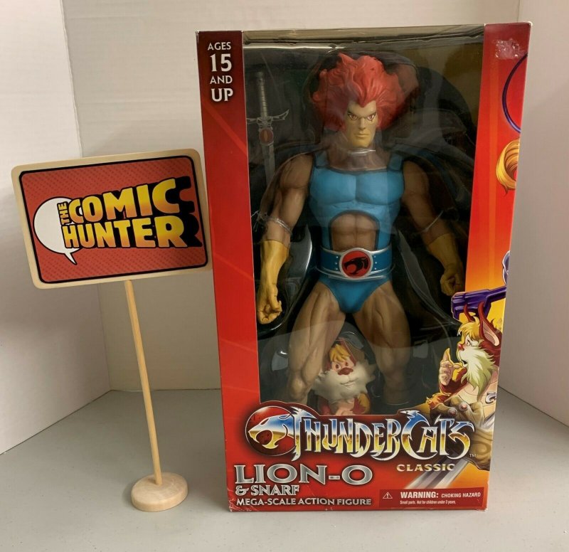 Thundercats 14 Mega-Scale Action Figure: Lion-O & Snarf  