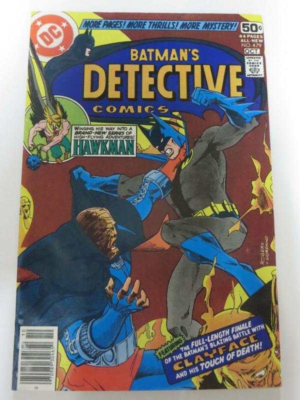 DETECTIVE 479 VF MARSHALL ROGERS; CATWOMAN COMICS BOOK