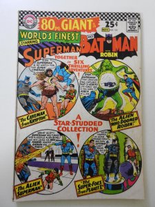 World's Finest Comics #161 (1966) VG Condition 1/2 in spine split