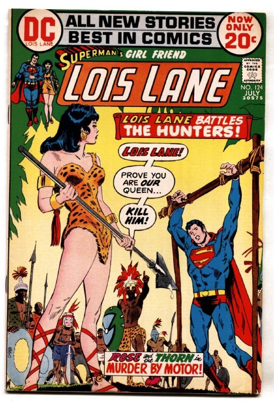 SUPERMAN'S GIRL FRIEND LOIS LANE #124-- DC-- comic book-- Bronze-Age--high grade