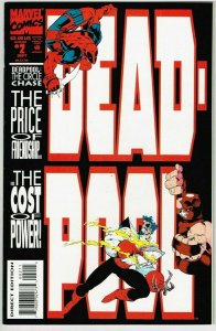 Deadpool: The Circle Chase #2 (1993) - 9.2 NM- *1st Deadpool Title*