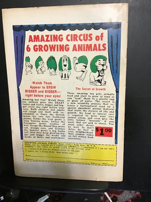 Action Comics #309  (1964)  President Kennedy cameo! Argo city super girl! FN