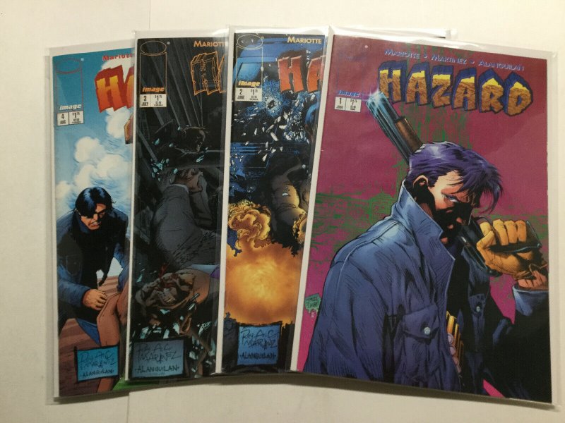 Hazard 1-4 1 2 3 4 Lot Run Set Near Mint Nm Image 