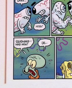 Spongebob Comics 82 Design Cover Mr Krabs Patrick Mermaid Man Low Print