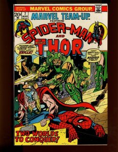 (1973) Marvel Team-Up #7 - FEATURING SPIDER-MAN AND THOR! (7.5)