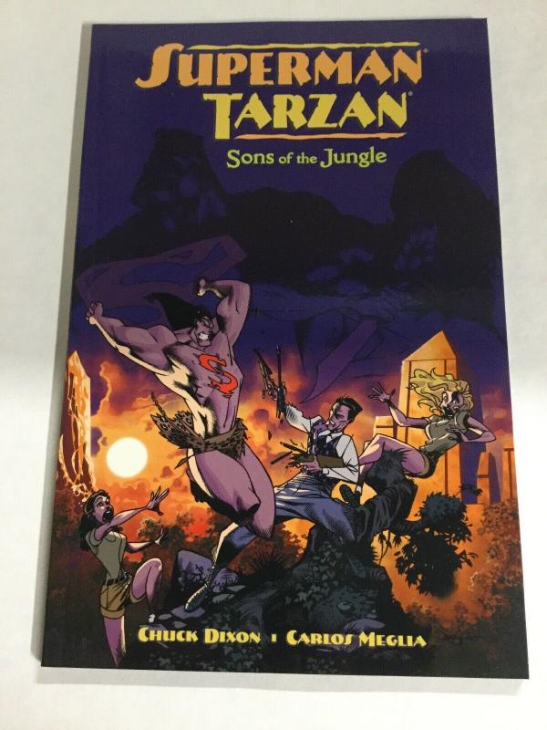 Superman Tarzan Sons Of The Jungle Nm Near Mint DC Comics SC TPb