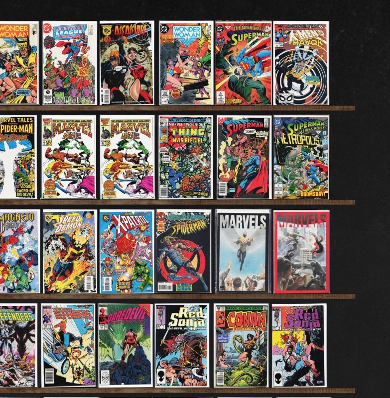 Huge Lot 150+ Comics with Marvel Comics Presents, Marvel Age & More!