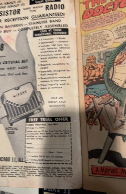 Fantastic Four #23 (1964)vs Dr doom see dexcription