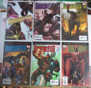 THUNDERBOLTS Lot of 63 books Marvel's Most Wanted Comics 1999-2012 VF-NM B&B 