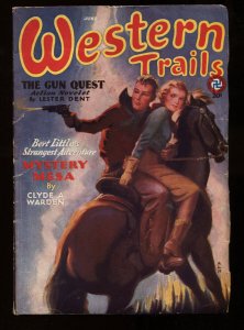 Western Trails 6/1932-Lester Dent-Hero Pulp Magazine-High Grade