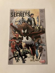 Ultimate Secrets One Shot Near Mint Nm Signed Leisten Marvel
