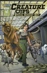 Creature Cops Special Varmint Unit #1 (of 3) Comic Book 2015 - IDW