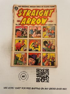 Straight Arrow # 25 VG- Magazine Enterprises Comic Book 1952 Western 16 J221