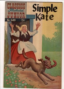 Classics Illustrated Junior #549 (1958)