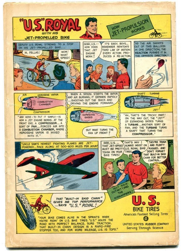 BLACKHAWK #15 1947-QUALITY COMICS-GOLDEN AGE-AVIATION --FR/G