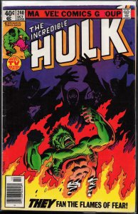 The Incredible Hulk #240 Newsstand Edition (1979) Hulk