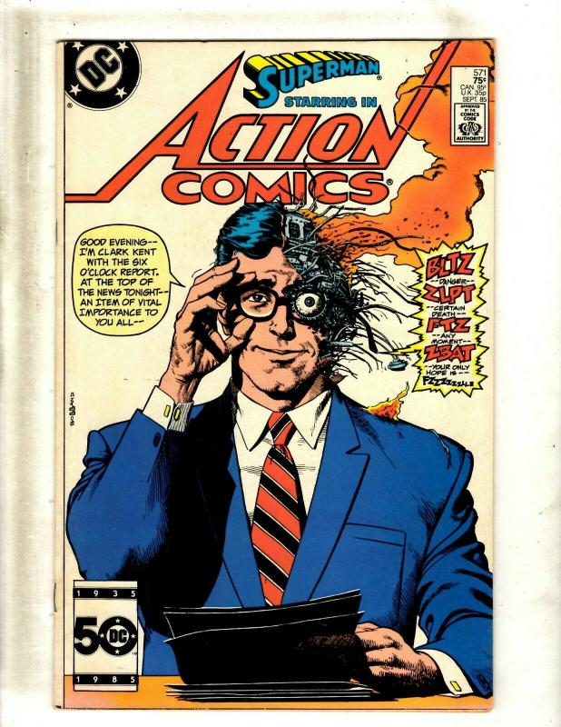 12 Comics Action Comics 571 586 655 656 686 724 725 Annual 4 5 Origin 3 6 7 J344