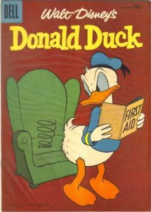 Donald Duck (Walt Disney's ) #52A VG ; Dell | low grade comic 15 Cent Price Vari