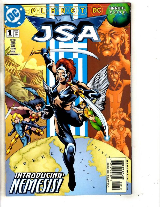 Lot Of 7 DC Comics JSA Annual # 2000 JSA # 1 2 Strange Adventures # 1 4 5 6 CR23