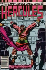 Hercules (Vol. 1) #3 (Newsstand) FN ; Marvel | Prince of Power Limited Series