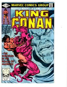 5 King Conan Marvel Comic Books #1 2 3 4 5 Barbarian Roy Thomas John Buscema CB1