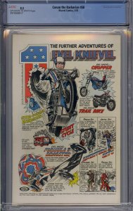 CONAN THE BARBARIAN #58 CGC 8.5  