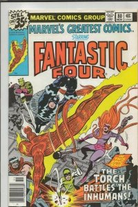Marvel's Greatest Comics #80 ORIGINAL Vintage 1978 Fantastic Four Inhumans