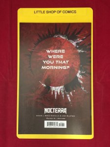 Nocterra #1 1:150 Cover L Capullo B&W Variant NM Optioned Netflix Image 2021