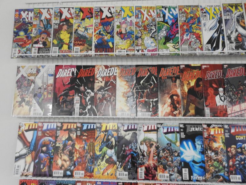 Huge Lot 180+ Comics W/ Daredevil, X-Men, Titans, Outsiders+ Avg VF+ Condition!